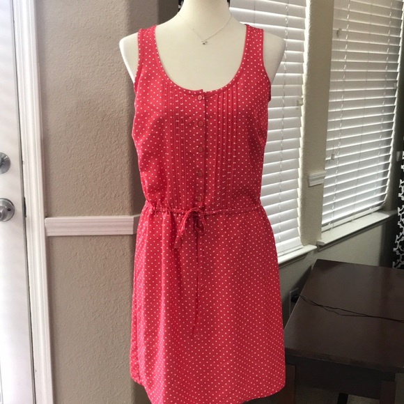 Tommy Hilfiger Dresses & Skirts - Tommy Hilfiger coral polka dot dress